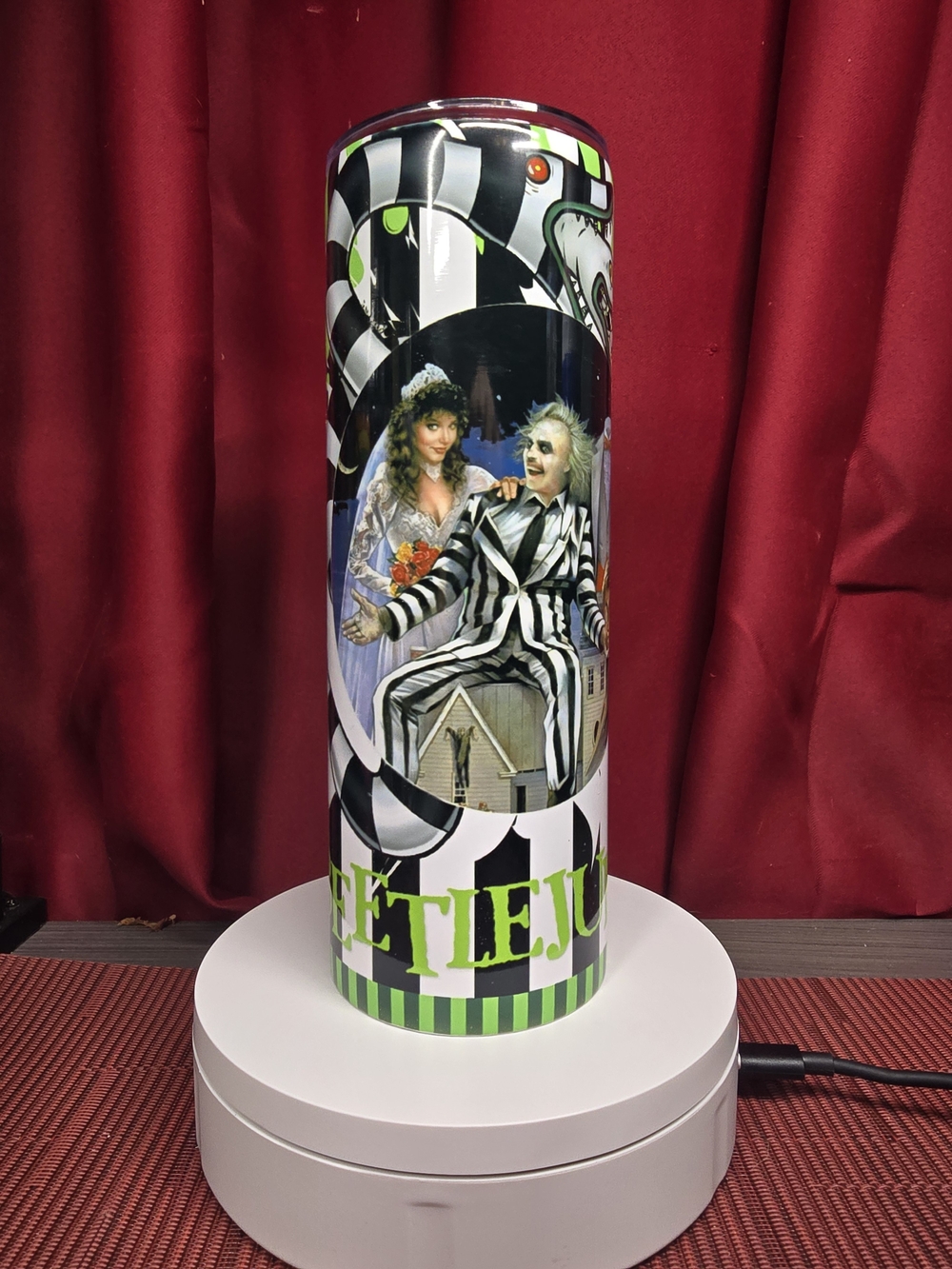 Beetlejuice Tumbler 20oz